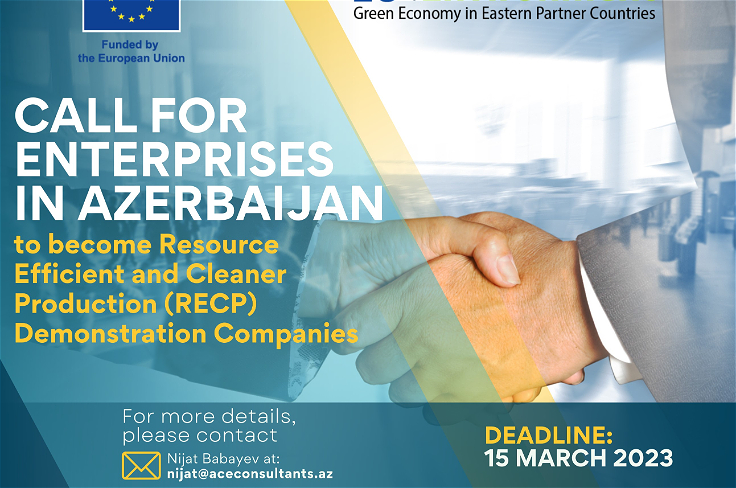 Call for Azerbaijani enterprises to become RECP Demonstration Companies 
